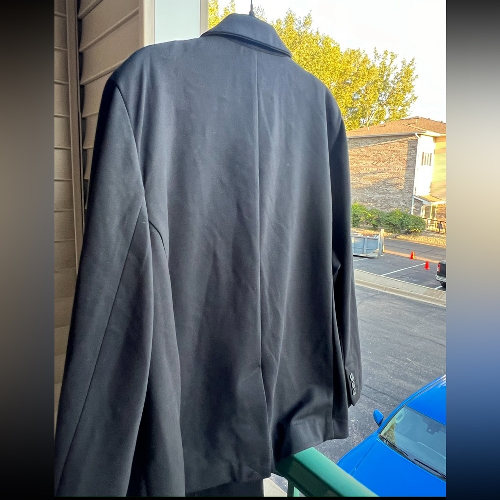 🆕🖤ON 34th Plus Size Black Ponte Blazer Jacket Women’s 4X Classic Workwear Office - Picture 6 of 17